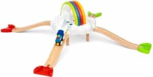 BRIO® Spielzeugeisenbahn-Lokomotive »Mein erstes BRIO® Bahn Regenbogen-Set«