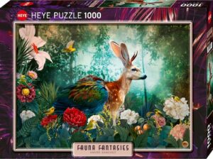 HEYE Puzzle »Jackalope / Fauna Fantasies«