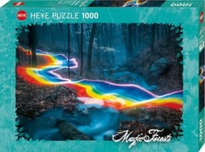 HEYE Puzzle »Rainbow road / Magic Forests«