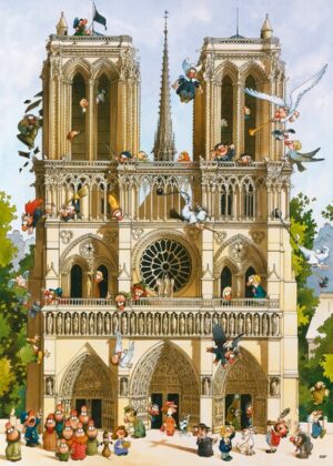 HEYE Puzzle »Vive Notre Dame!