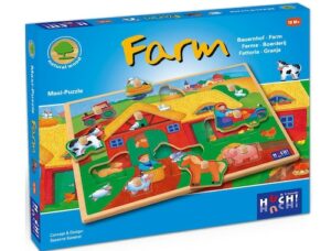 Huch! Puzzle »Wooden Line Farm«