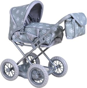 Knorrtoys® Kombi-Puppenwagen »Ruby - Royal Grey«