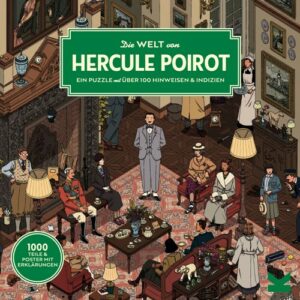 Laurence King Puzzle »Die Welt von Hercule Poirot«