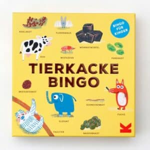 Laurence King Spiel »Tierkacke-Bingo«