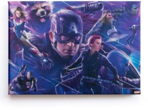 MARVEL Leinwandbild »Leinwandbild Marvel Avengers Team 70x50cm«