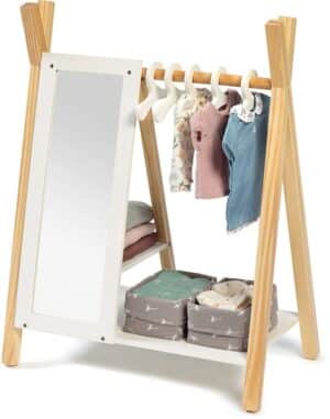 MUSTERKIND® Puppenkleiderschrank »Puppen-Garderobe - Viola