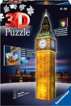 Ravensburger 3D-Puzzle »Big Ben bei Nacht«