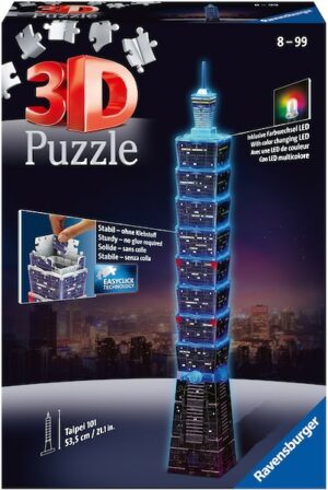 Ravensburger 3D-Puzzle »Taipei 101 bei Nacht«