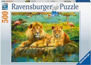 Ravensburger Puzzle »Löwen in der Savanne«