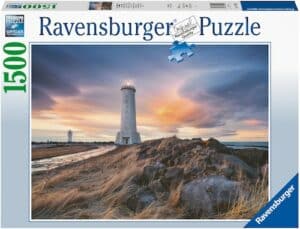 Ravensburger Puzzle »Magische Stimmung über dem Leuchtturm von Akranes