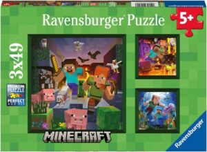 Ravensburger Puzzle »Minecraft Biomes«