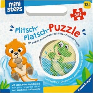 Ravensburger Puzzle »Plitsch-Platsch-Puzzle Lieblingstiere«