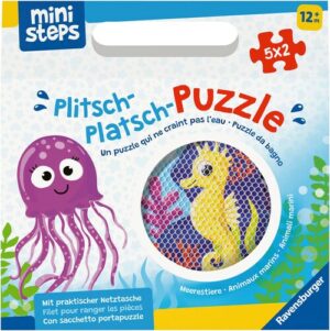 Ravensburger Puzzle »Plitsch-Platsch-Puzzle Meerestiere«