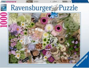 Ravensburger Puzzle »Prachtvolle Blumenliebe«