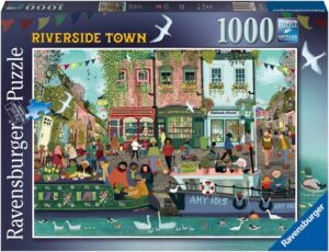 Ravensburger Puzzle »Riverside Town«