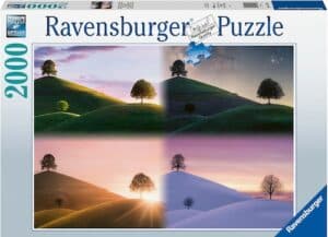 Ravensburger Puzzle »Stimmungsvolle Bäume und Berge«