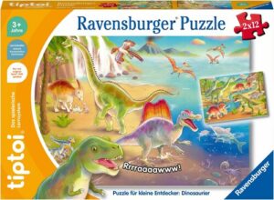 Ravensburger Puzzle »tiptoi® Puzzle für kleine Entdecker: Dinosaurier«