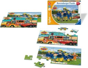 Ravensburger Puzzle »tiptoi® Puzzle für kleine Entdecker: Feuerwehrmann Sam«