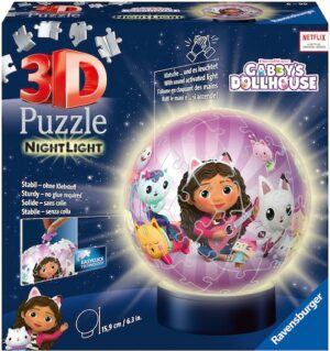 Ravensburger Puzzleball »Nachtlicht Gabby's Dollhouse«