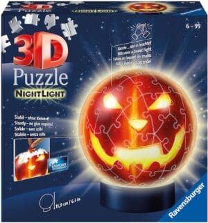 Ravensburger Puzzleball »Nachtlicht Kürbiskopf«