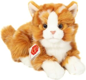 Teddy Hermann® Kuscheltier »Katze liegend rot getigert