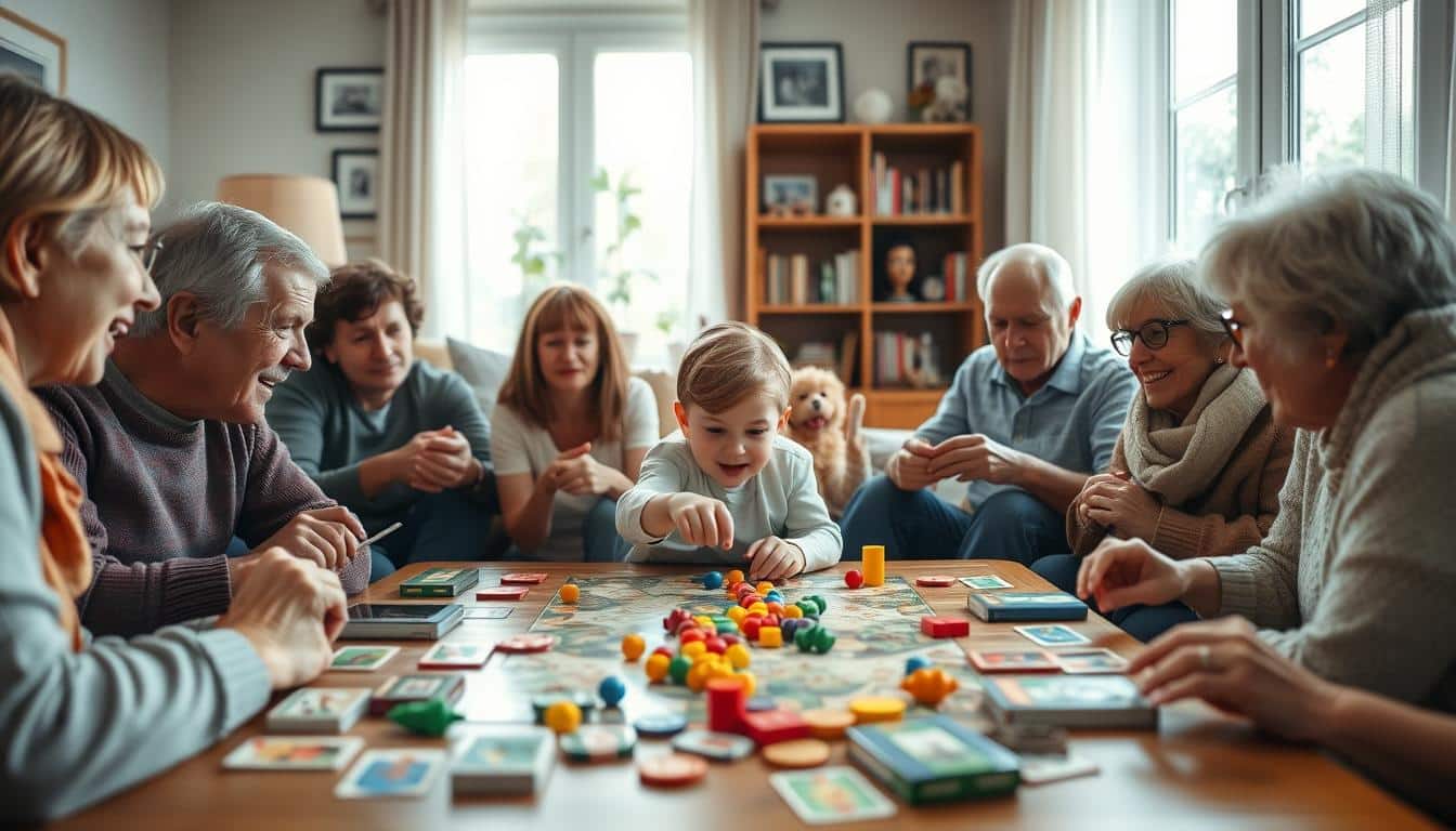 Familienspiele gegen Langweile